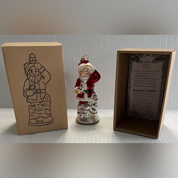 Vintage Santa Clause Ornament - Picture 3 of 6